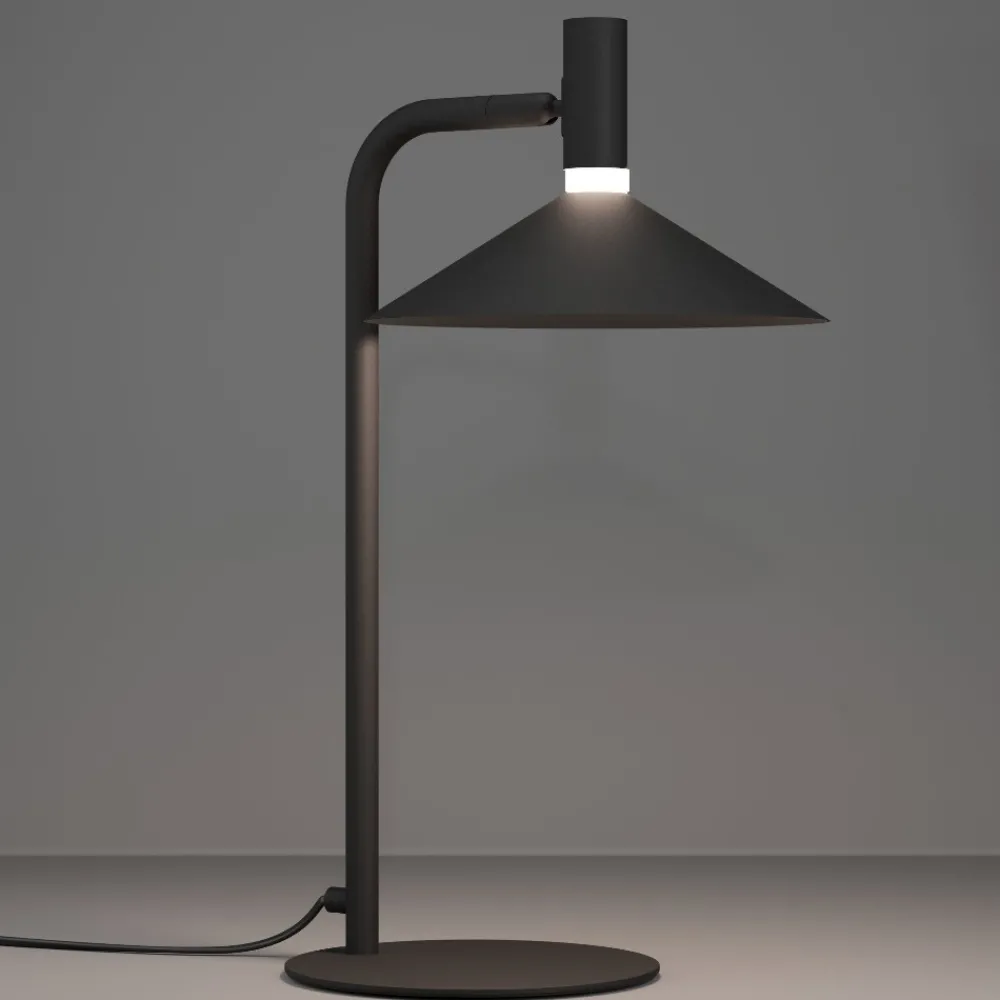 Lampade Da Tavolo-Eglo Lampada da tavolo esglo conomavilla-z nera led rgb 2700k a 6500k controllo remoto app