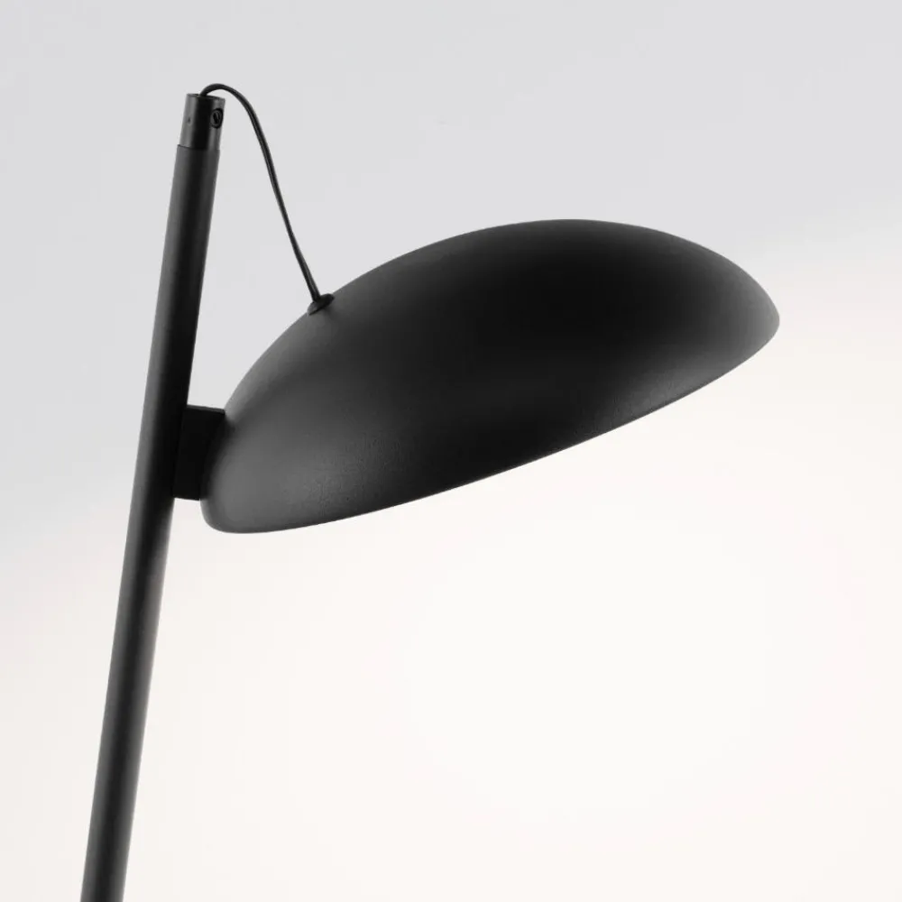 Lampade Da Tavolo-Selezionato da Mazzolaluce Lampada da tavolo flu nera moderna led 3000k dimmerabile