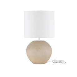 Lampade Da Tavolo-Selezionato da Mazzolaluce Lampada da tavolo in gesso design minimal
