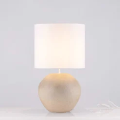 Lampade Da Tavolo-Selezionato da Mazzolaluce Lampada da tavolo in gesso design minimal