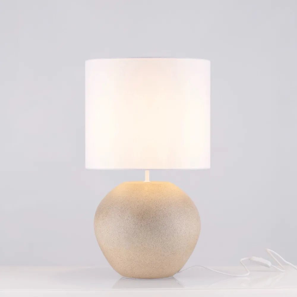 Lampade Da Tavolo-Selezionato da Mazzolaluce Lampada da tavolo in gesso design minimal