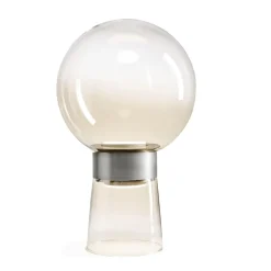 Lampade Da Tavolo-Miloox Lampada da tavolo in vetro jotto design moderna