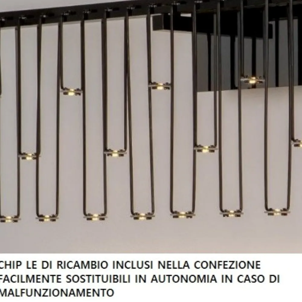 Lampade Da Tavolo-Selezionato da Mazzolaluce Lampada da tavolo led nera design moderna stelle cadenti