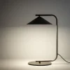 Lampade Da Tavolo-Selezionato da Mazzolaluce Lampada da tavolo marrone design minimal in metallo