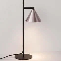 Lampade Da Tavolo-Selezionato da Mazzolaluce Lampada da tavolo moderna colore nero e oro rosa