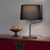 Lampade Da Tavolo-Selezionato da Mazzolaluce Lampada da tavolo moderna nera per soggiorno