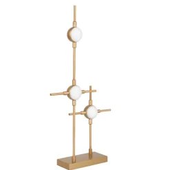 Lampade Da Tavolo-Selezionato da Mazzolaluce Lampada da tavolo moderna oro led 9w 3000k