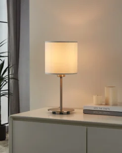 Lampade Da Tavolo-Eglo Lampada da tavolo moderna pasteri