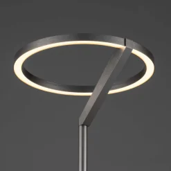 Lampade Da Tavolo-Selezionato da Mazzolaluce Lampada da tavolo nichel design moderna circolare