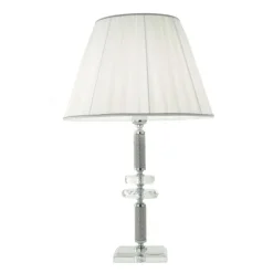 Lampade Da Tavolo-Selezionato da Mazzolaluce Lampada da tavolo ondaluce lg dido cromo classica