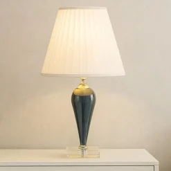 Lampade Da Tavolo-Ondaluce Lampada da tavolo vetro ottanio debussy