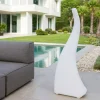 Lampade Da Esterno Giardino-Selezionato da Mazzolaluce Lampada da tavolo per esterno bianca design moderna