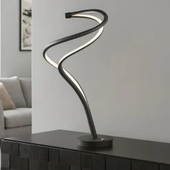 Lampade Da Tavolo-Selezionato da Mazzolaluce Lampada da tavolo per salotto led da 2300k a 4000k nera