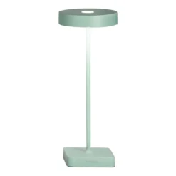 Lampade Da Tavolino Esterno-Ondaluce Lampada da tavolo senza fili lt tap touch dimmer led salvia