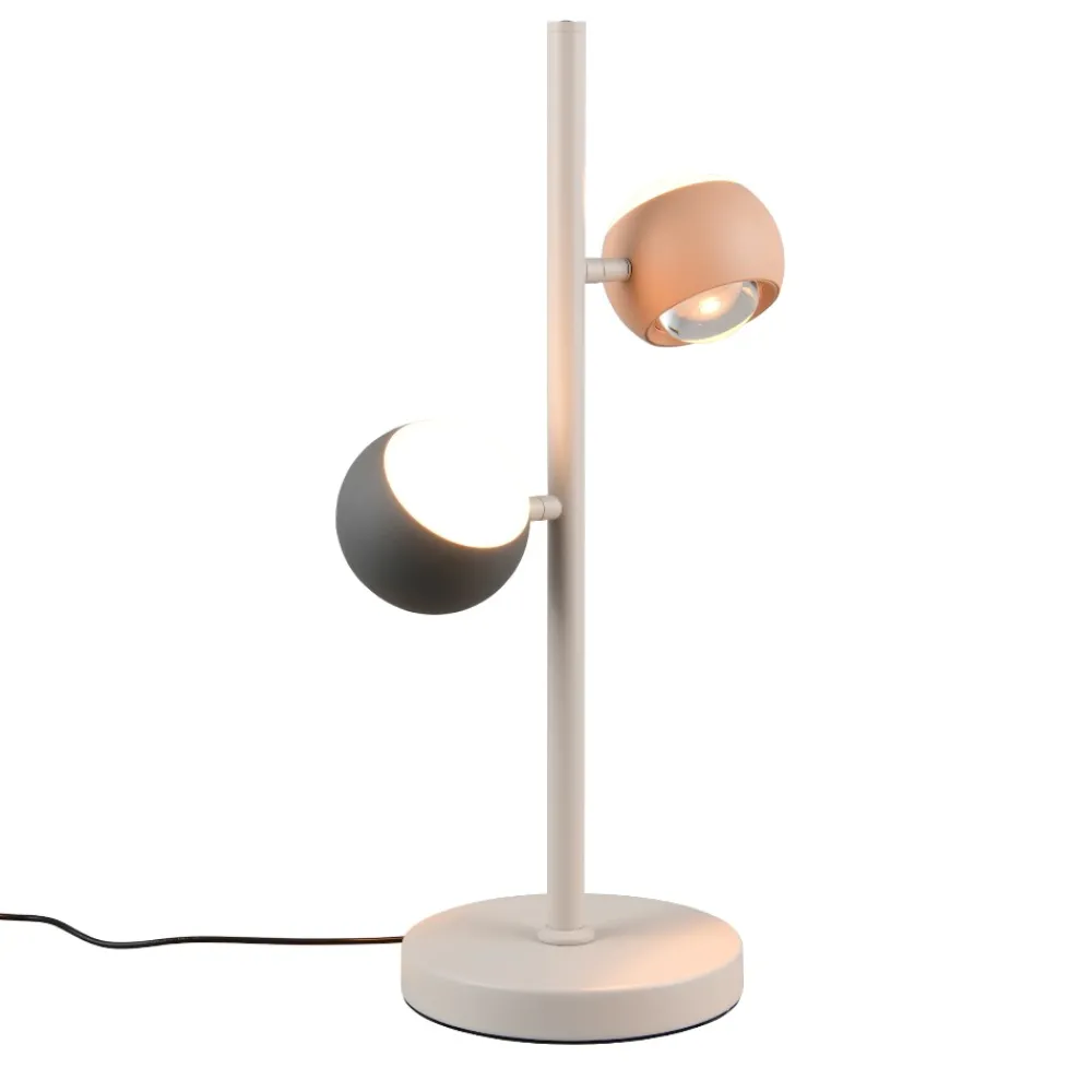 Lampade Da Tavolo-Selezionato da Mazzolaluce Lampada da tavolo sfere antracite pesca orientabili led 2300k-65000k
