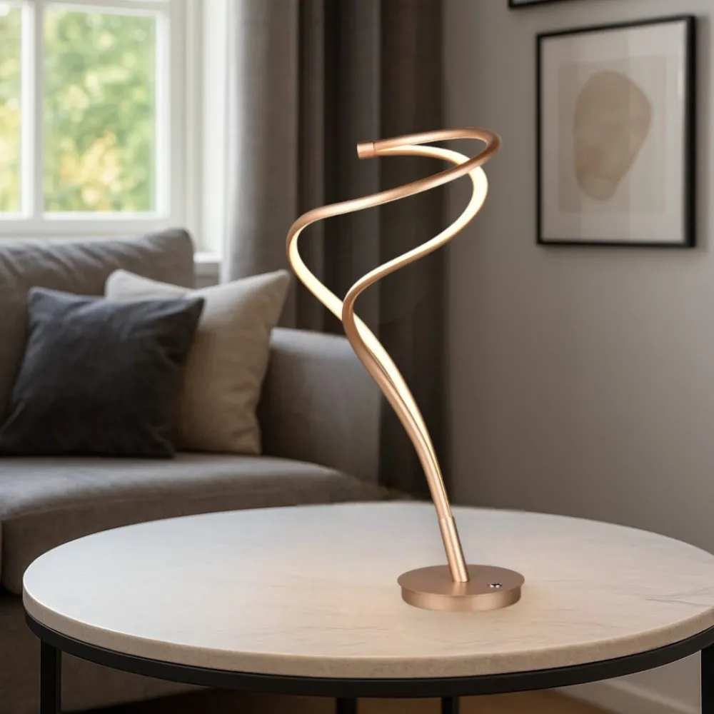 Lampade Da Tavolo-Selezionato da Mazzolaluce Lampada da tavolo ultramoderna led da 2300k a 4000k colore oro