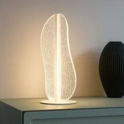 Lampade Da Tavolo-Selezionato da Mazzolaluce Lampada da tavolo vela design moderna led 15w 3000k
