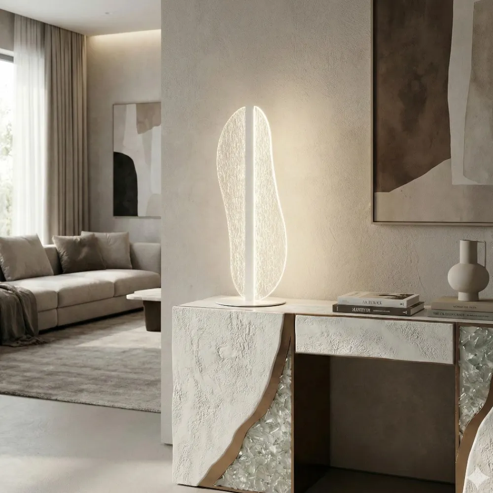 Lampade Da Tavolo-Selezionato da Mazzolaluce Lampada da tavolo vela design moderna led 15w 3000k