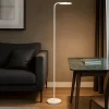 Lampade Da Terra-Selezionato da Mazzolaluce Lampada da terra bianca moderna luce orientabile 30w 3000k