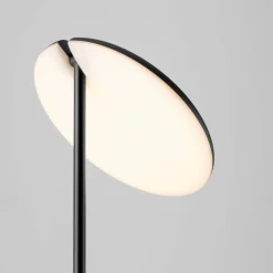 Lampade Da Terra-Selezionato da Mazzolaluce Lampada da terra black nera led 30w 3000k dimmerabile per ufficio