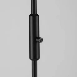 Lampade Da Terra-Selezionato da Mazzolaluce Lampada da terra black nera led 30w 3000k dimmerabile per ufficio