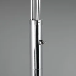 Lampade Da Terra-Selezionato da Mazzolaluce Lampada da terra bocce vetro sfere cromo moderna