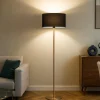 Lampade Da Terra-Selezionato da Mazzolaluce Lampada da terra colore oro per camera da letto