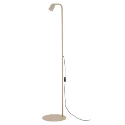 Lampade Da Terra-Selezionato da Mazzolaluce Lampada da terra con faretto piantana da lettura sabbia