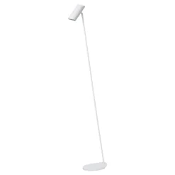 Lampade Da Terra-Selezionato da Mazzolaluce Lampada da terra design moderna da lettura metallo bianco