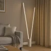 Lampade Da Terra-Selezionato da Mazzolaluce Lampada da terra design moderno bianca led 44w 3000k