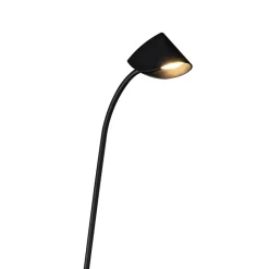 Lampade Da Terra-Selezionato da Mazzolaluce Lampada da terra design moderno nero led 3000k orientabile