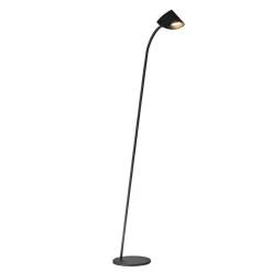 Lampade Da Terra-Selezionato da Mazzolaluce Lampada da terra design moderno nero led 3000k orientabile