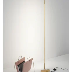 Lampade Da Terra-Selezionato da Mazzolaluce Lampada da terra design moderna oro girevole led 21w 3000k