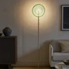 Lampade Da Terra-Ondaluce Lampada da terra design vetro verde jokey led 3000k