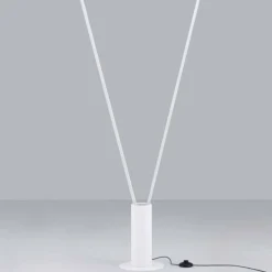 Lampade Da Terra-Selezionato da Mazzolaluce Lampada da terra due luci led 3000k dimmerabile per salotto