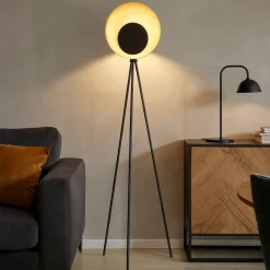 Lampade Da Terra-Selezionato da Mazzolaluce Lampada da terra eclissi led 3000k tre piedi