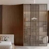 Lampade Da Terra-Selezionato da Mazzolaluce Lampada da terra fissaggio a soffitto bianca moderna led dimmerabile
