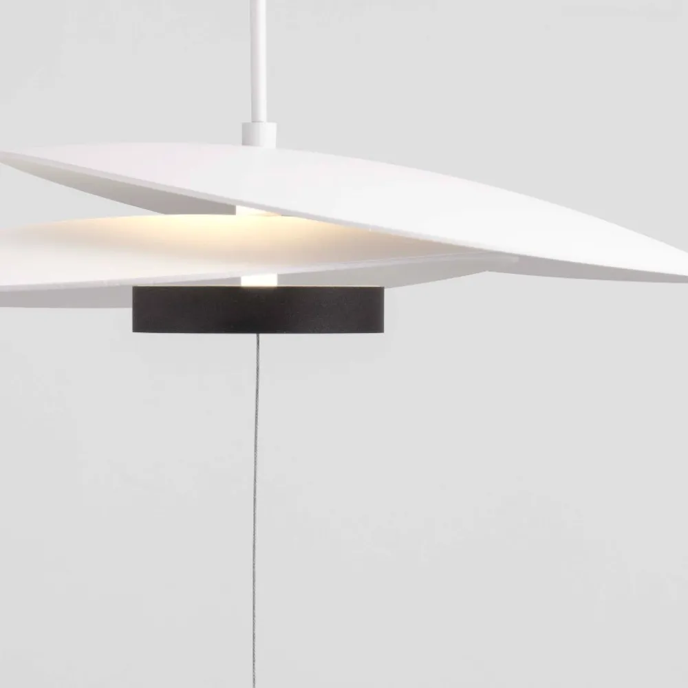 Lampade Da Terra-Selezionato da Mazzolaluce Lampada da terra fissaggio a soffitto bianca moderna led dimmerabile