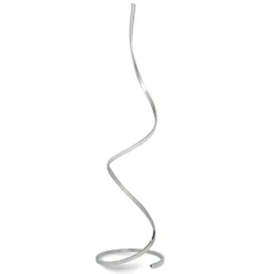 Lampade Da Terra-Selezionato da Mazzolaluce Lampada da terra led per soggiorno design moderna cromo