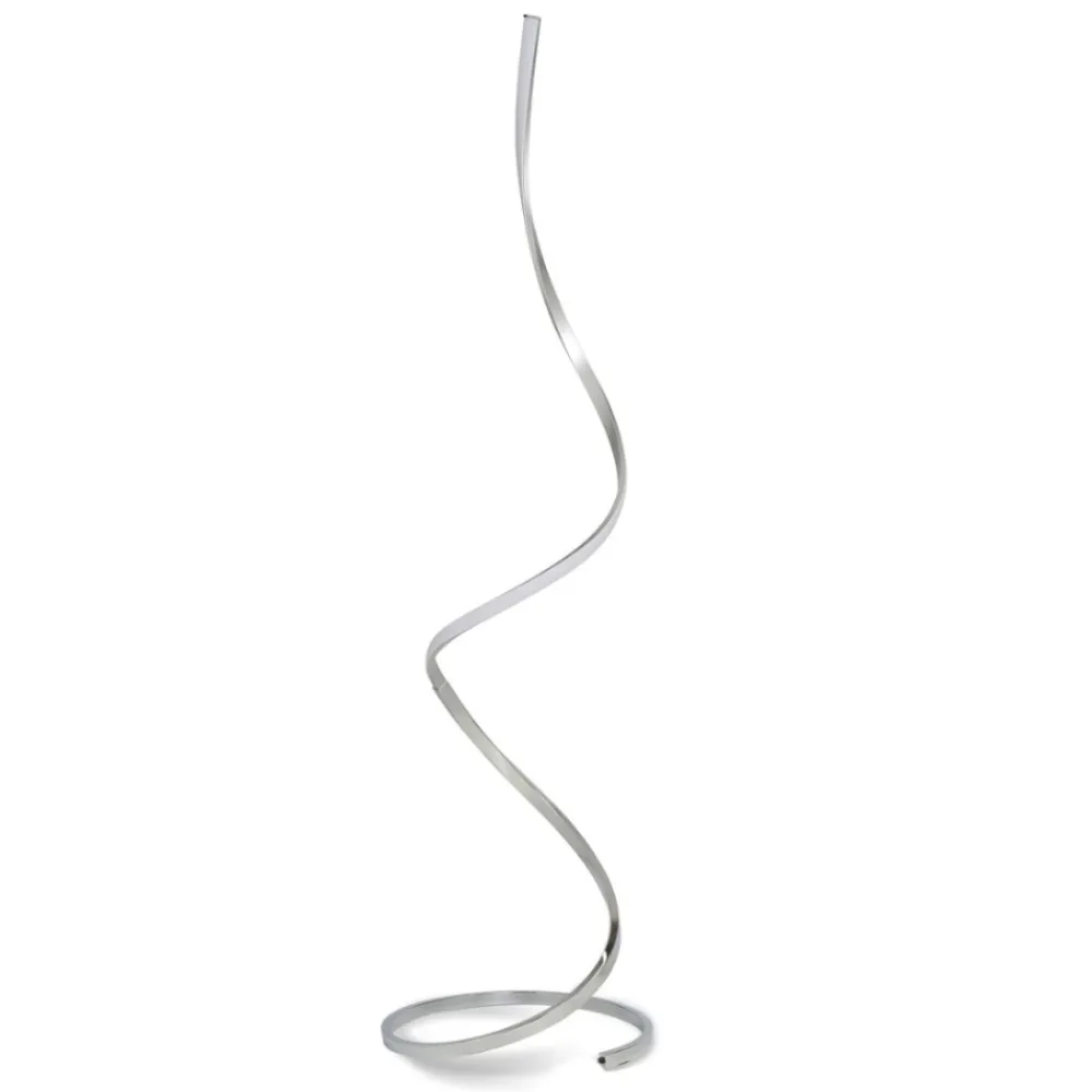 Lampade Da Terra-Selezionato da Mazzolaluce Lampada da terra led per soggiorno design moderna cromo