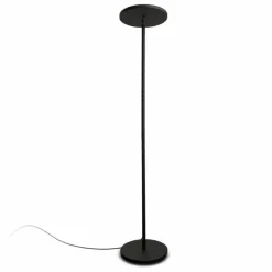 Lampade Da Terra-Selezionato da Mazzolaluce Lampada da terra led 30w 3000k a 5000k dimmerabile nera piantana moderna