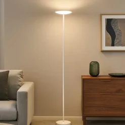 Lampade Da Terra-Perenz Illuminazione Lampada da terra led 18w 3000k bianca moderna febe