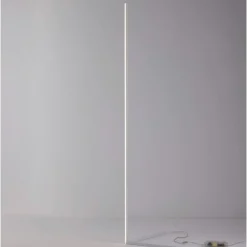 Lampade Da Terra-Selezionato da Mazzolaluce Lampada da terra led 18w 3000k minimale bianco design moderna