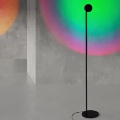 Lampade Da Terra-Selezionato da Mazzolaluce Lampada da terra minimal led 3000k luce colorata