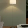 Lampade Da Terra-Selezionato da Mazzolaluce Lampada da terra moderna con paralume bianco h160 cm