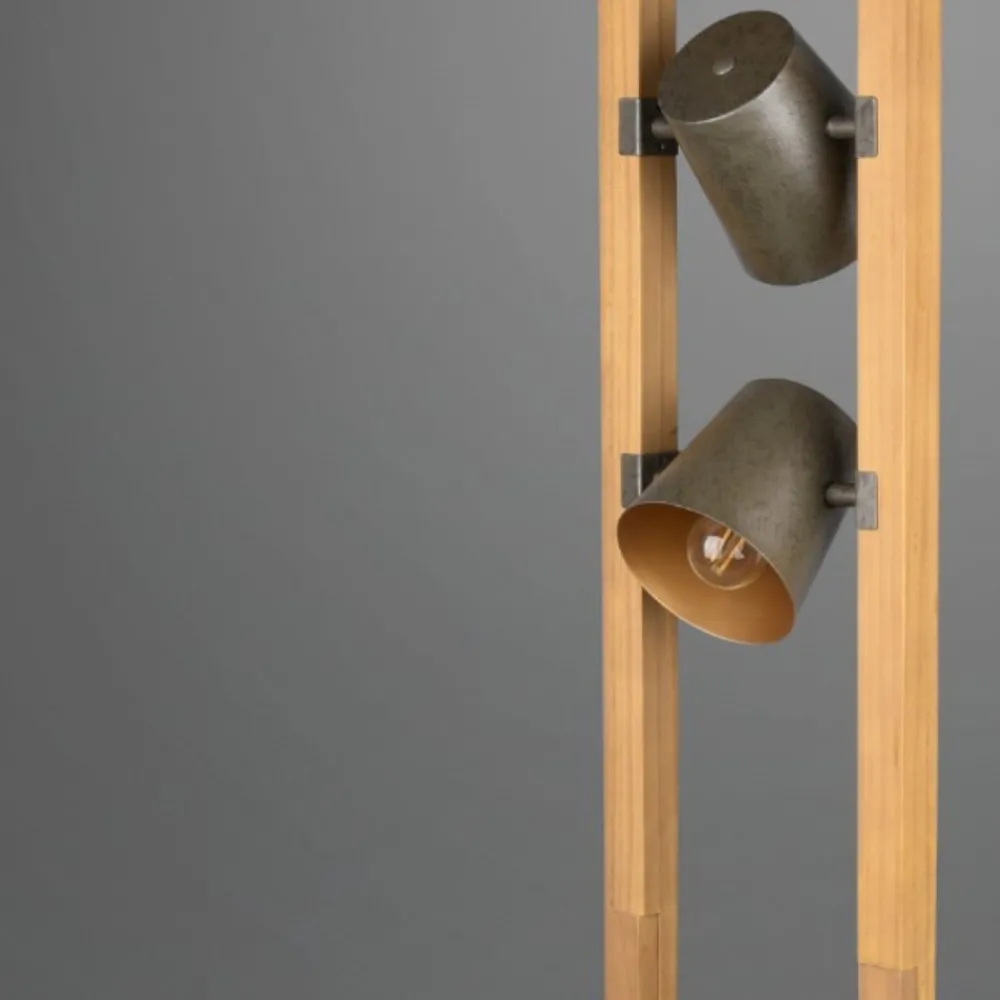 Lampade Da Terra-Selezionato da Mazzolaluce Lampada da terra moderna da salotto h150 cm orientabile