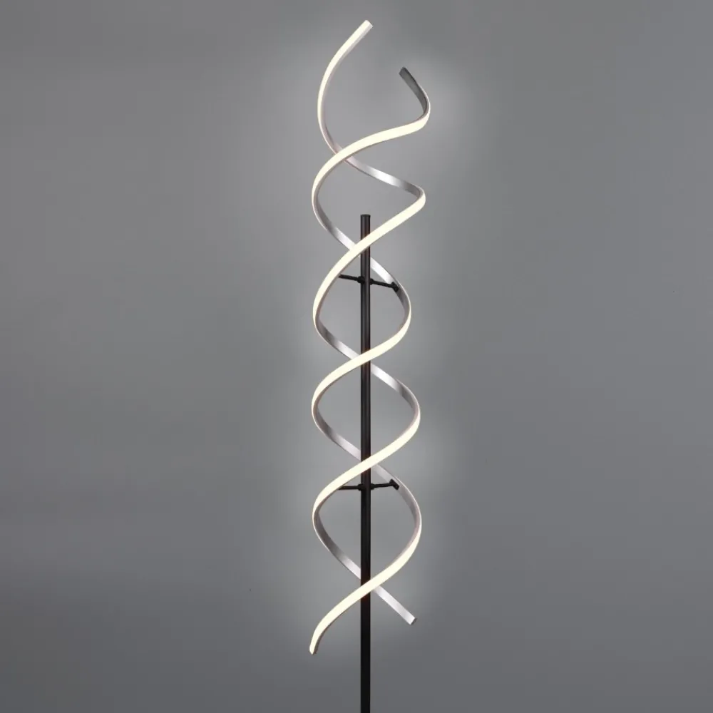 Lampade Da Terra-Selezionato da Mazzolaluce Lampada da terra moderna led da 2300k a 4000k a spirale