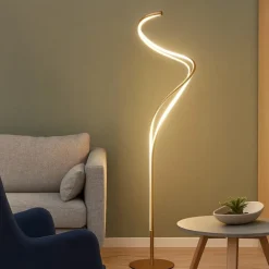 Lampade Da Terra-Selezionato da Mazzolaluce Lampada da terra moderna led da 2300k a 4000k dimmerabile