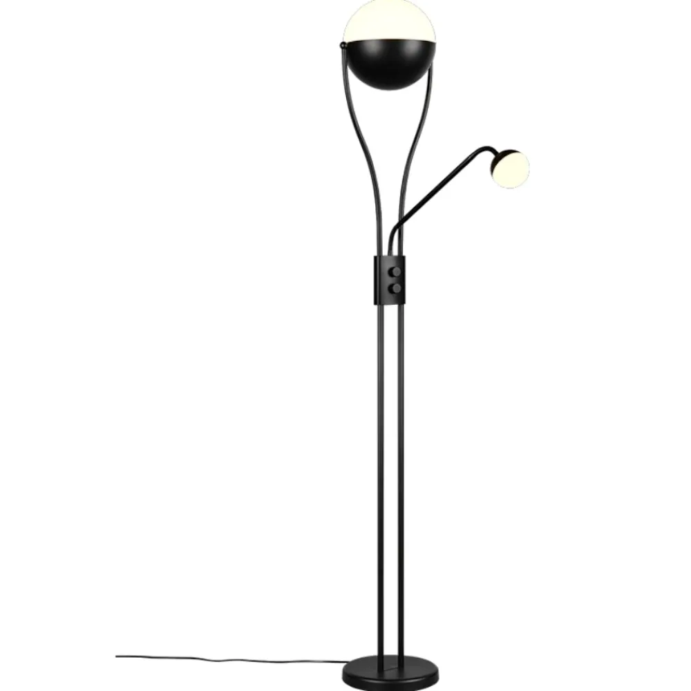 Lampade Da Terra-Selezionato da Mazzolaluce Lampada da terra moderna led 3000k orientabile 2 luci