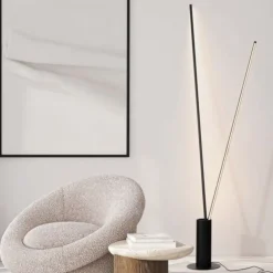 Lampade Da Terra-Selezionato da Mazzolaluce Lampada da terra moderna led 3000k per soggiorno